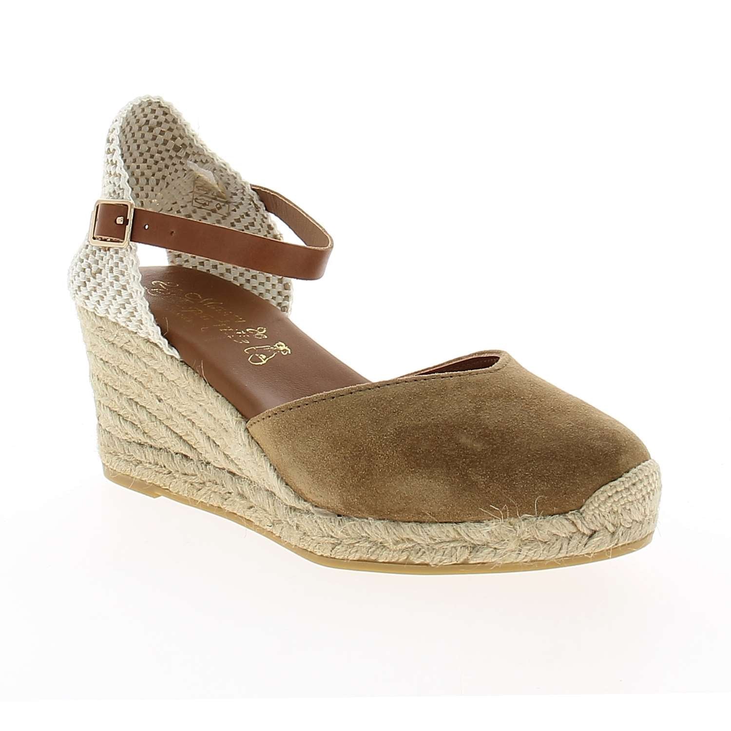 Espadrilles Femme LA MAISON DE L'ESPADRILLE LAMRUNE Marron