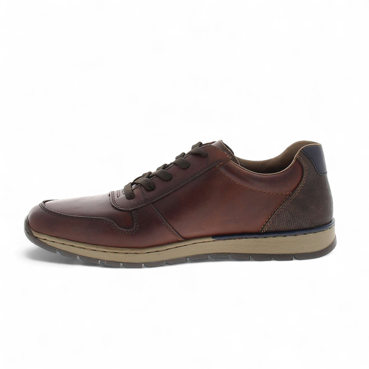 Chaussures à lacets Homme RIEKER RIAD Marron
