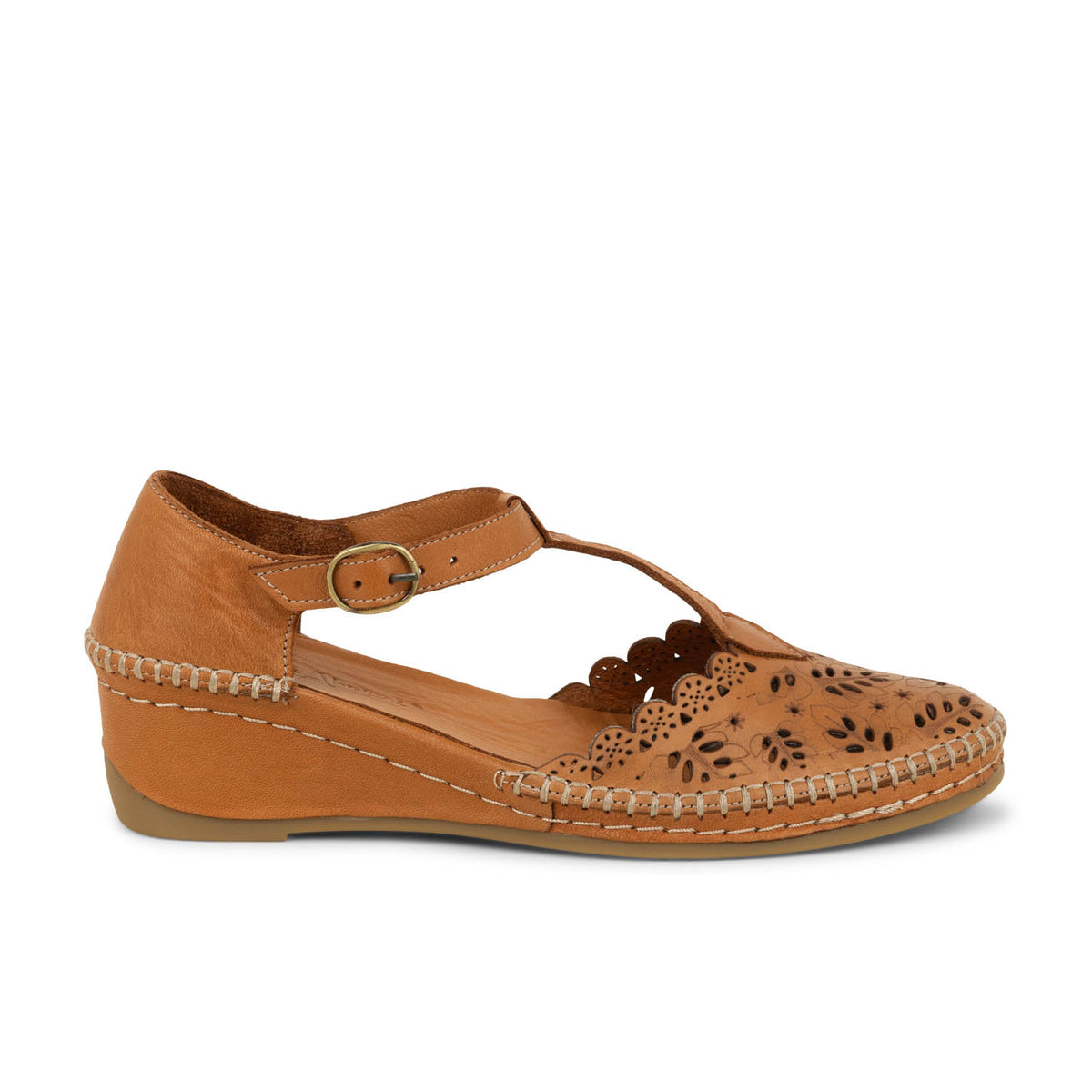 Sandales Femme COCO ABRICOT MADRIAT Marron