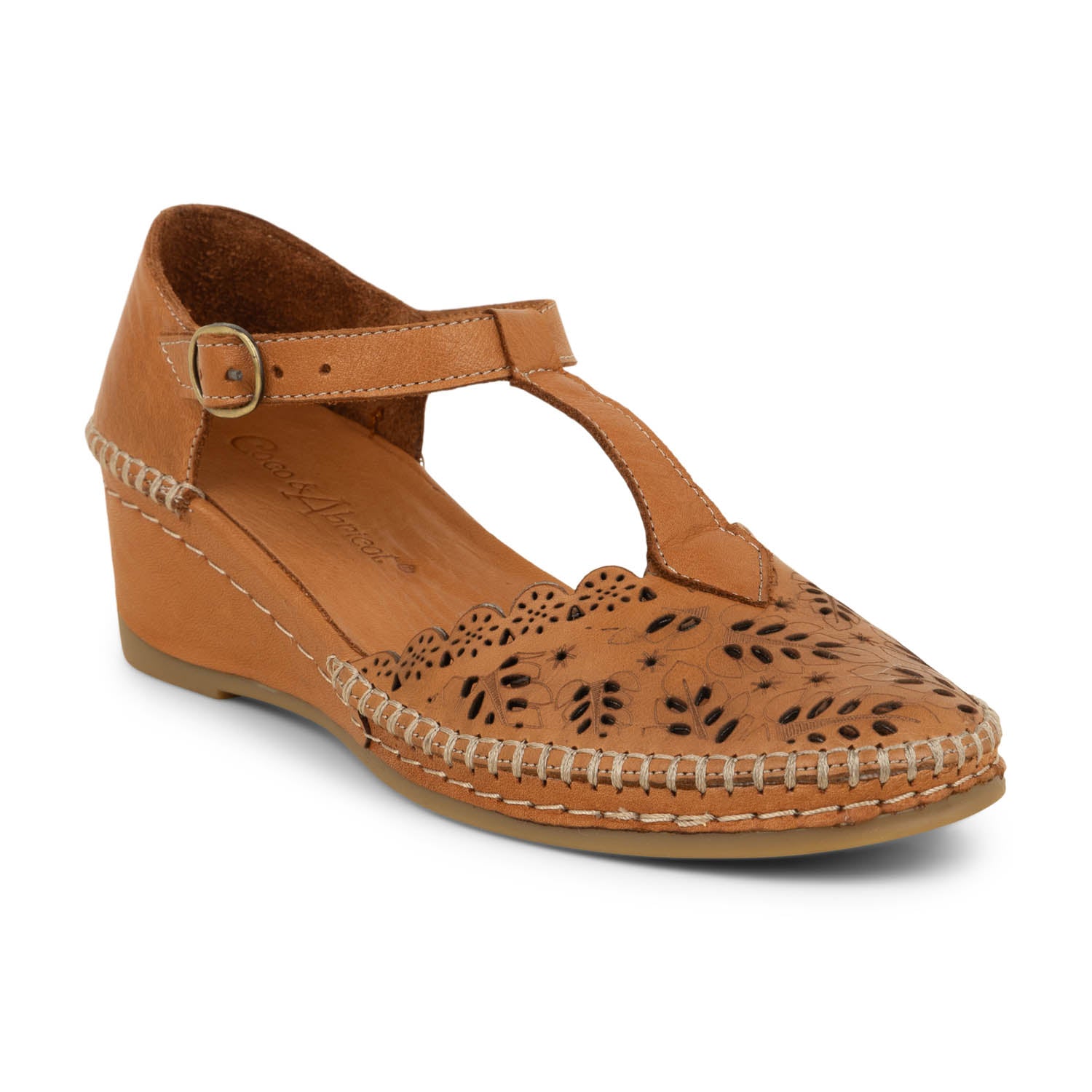Sandales Femme COCO ABRICOT MADRIAT Marron