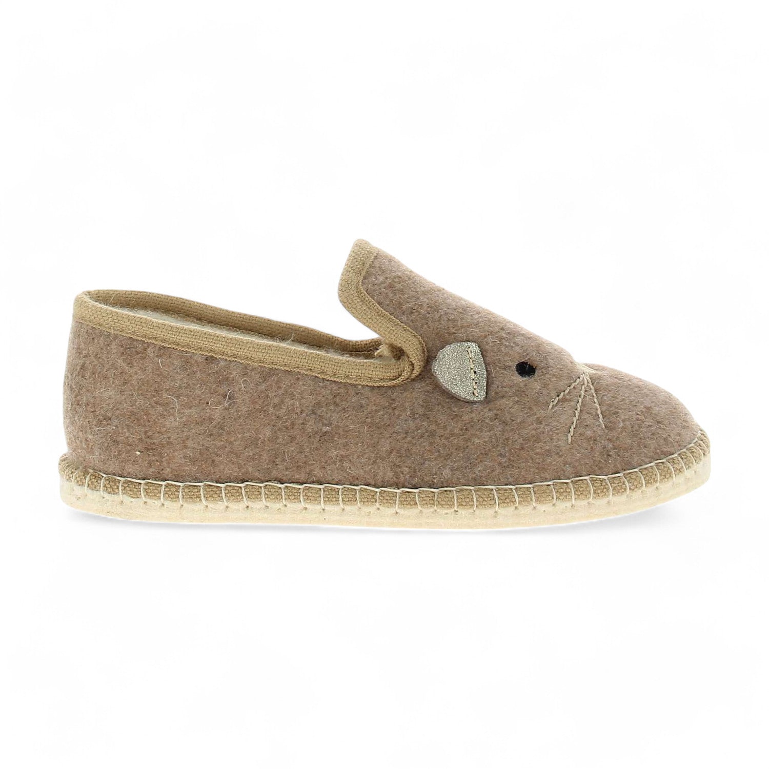 Chaussons Femme LA MAISON DE L'ESPADRILLE LAMIMOUSSE Beige