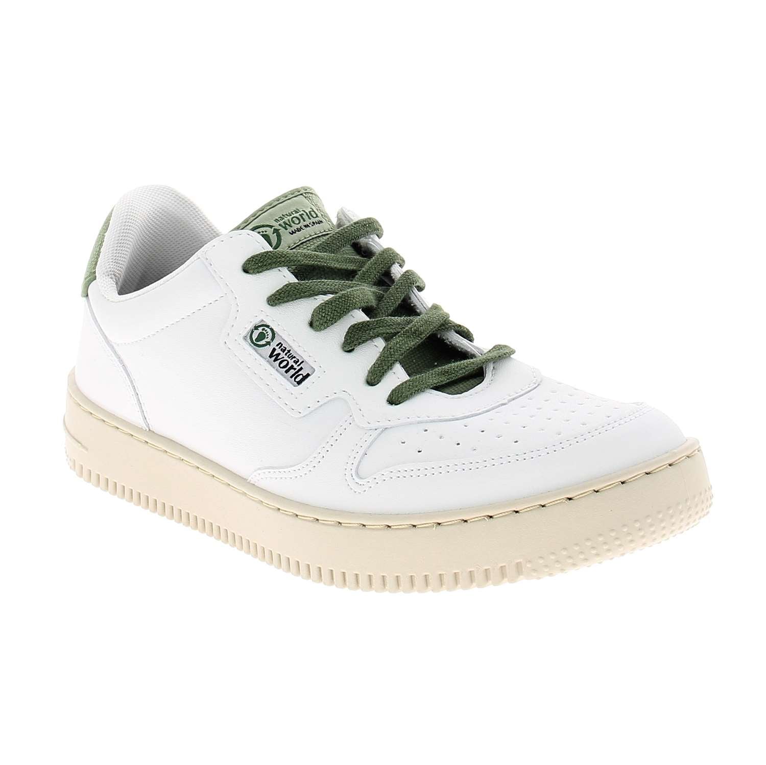 Baskets Homme NATURAL WORLD NATTY Blanc