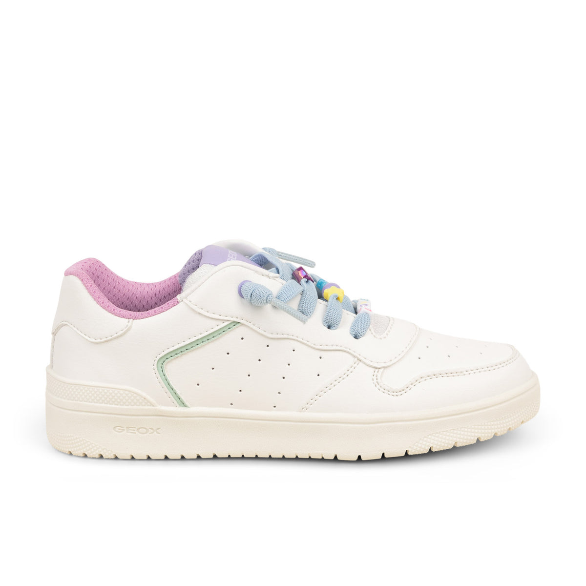 Baskets Enfant GEOX J WASHIBA D Blanc