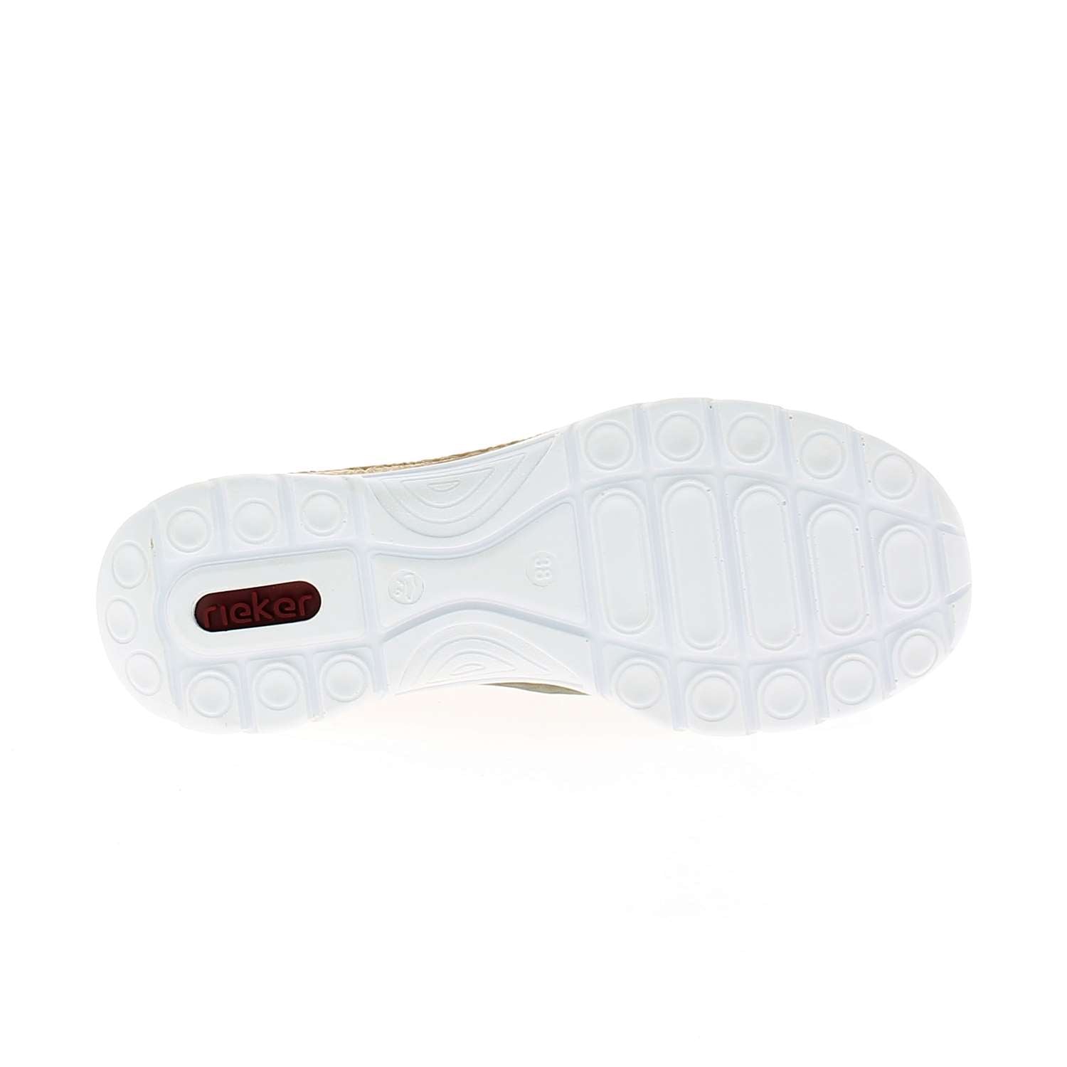 Baskets Femme RIEKER N42G0 - RIETRESSE Kaki