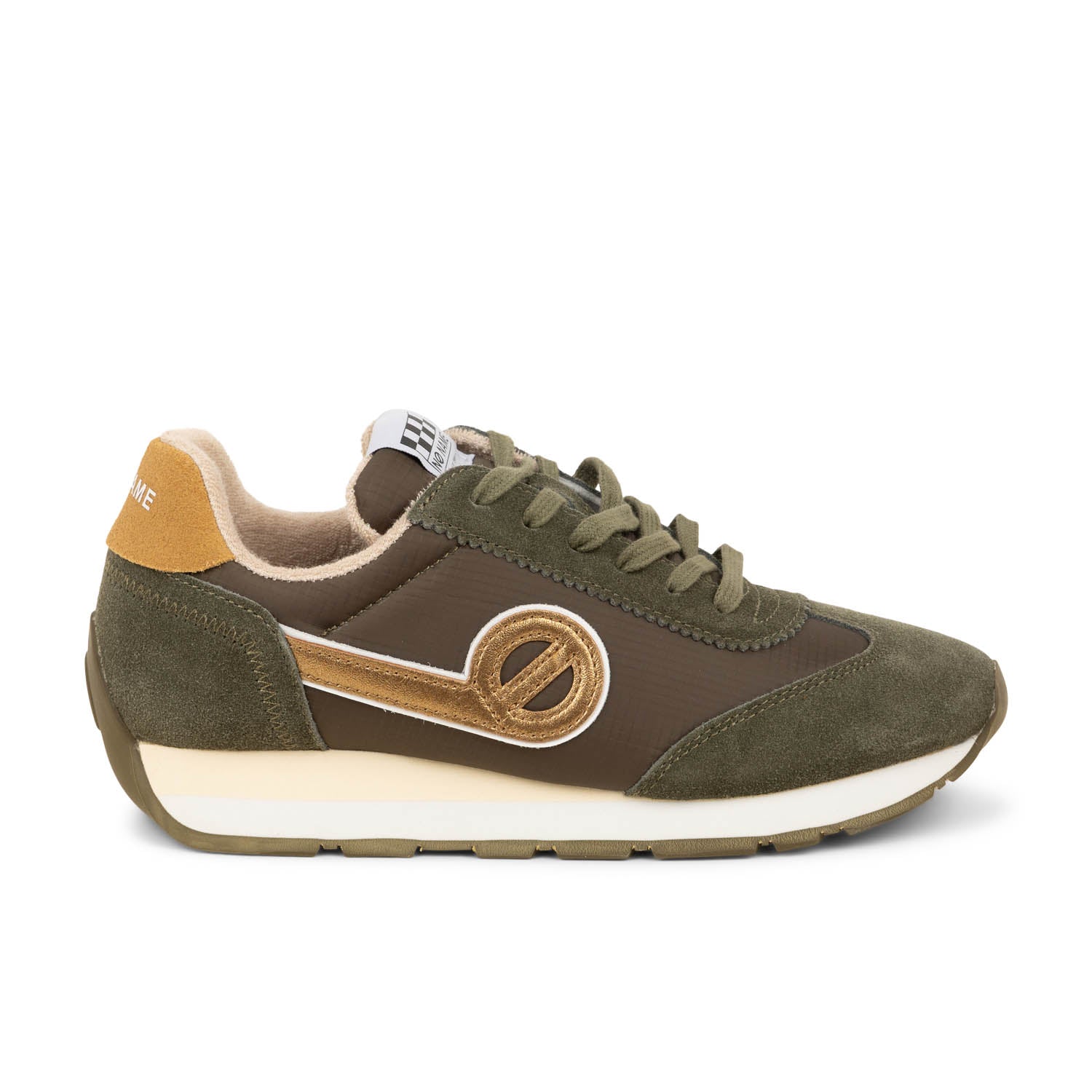 Baskets Femme NO NAME CITY RUN JOGGER Kaki