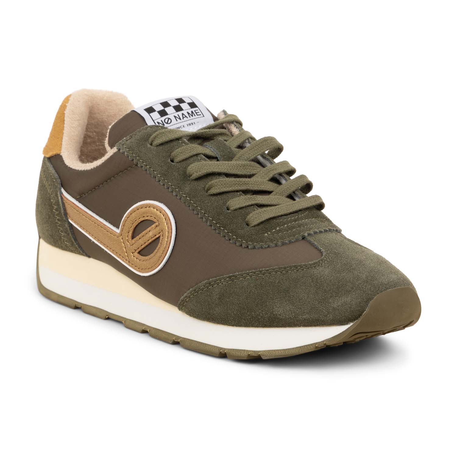 Baskets Femme NO NAME CITY RUN JOGGER Kaki