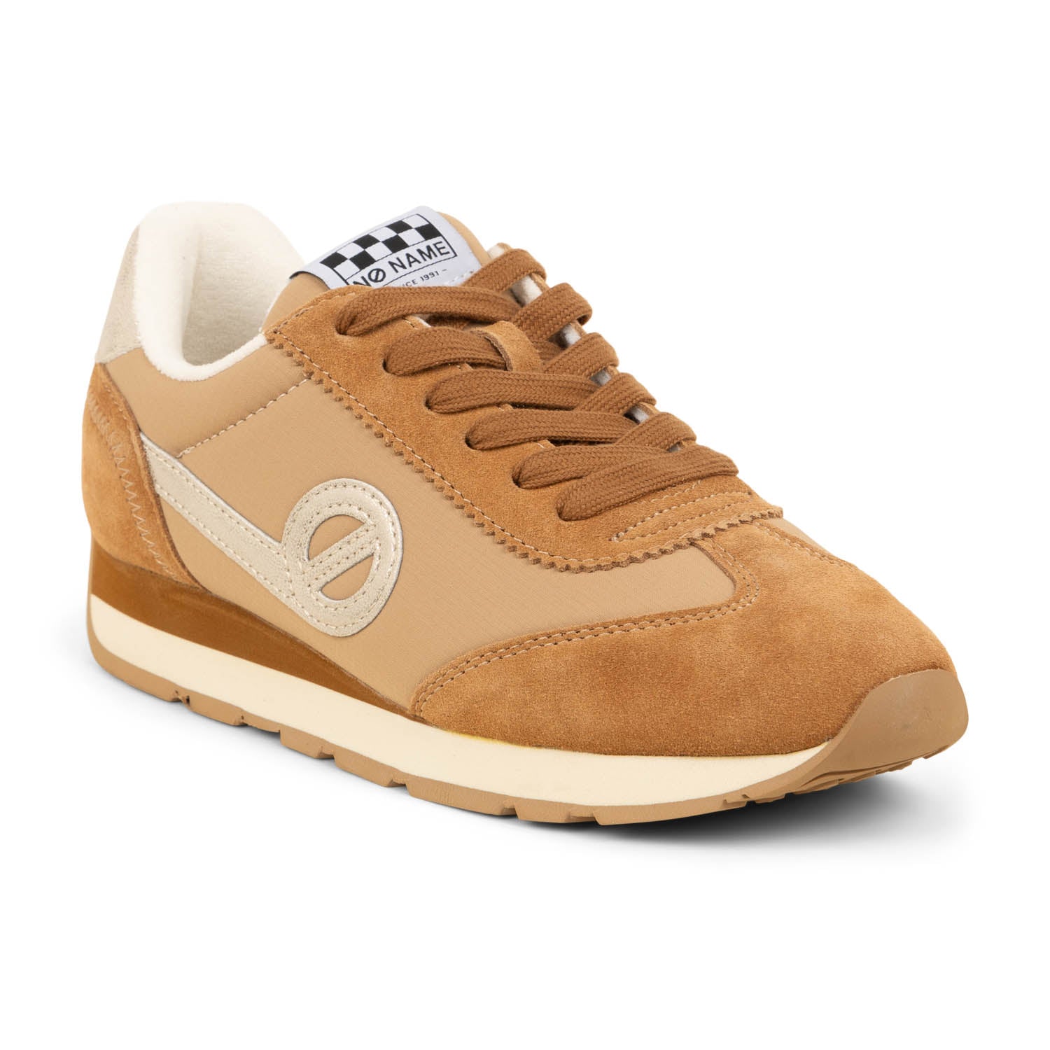 Baskets Femme NO NAME CITY RUN JOGGER Beige