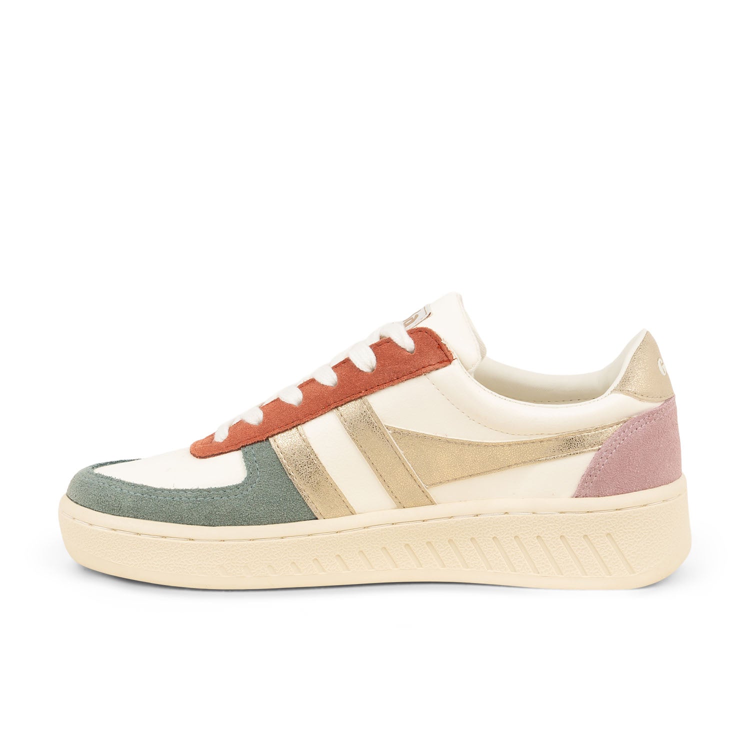 Baskets Femme GOLA GRAND SLAM QUADRANT Blanc