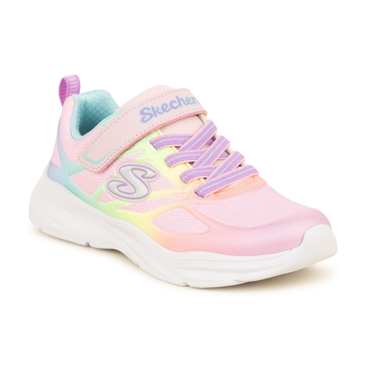 Baskets Enfant SKECHERS POWER JAMES Rose