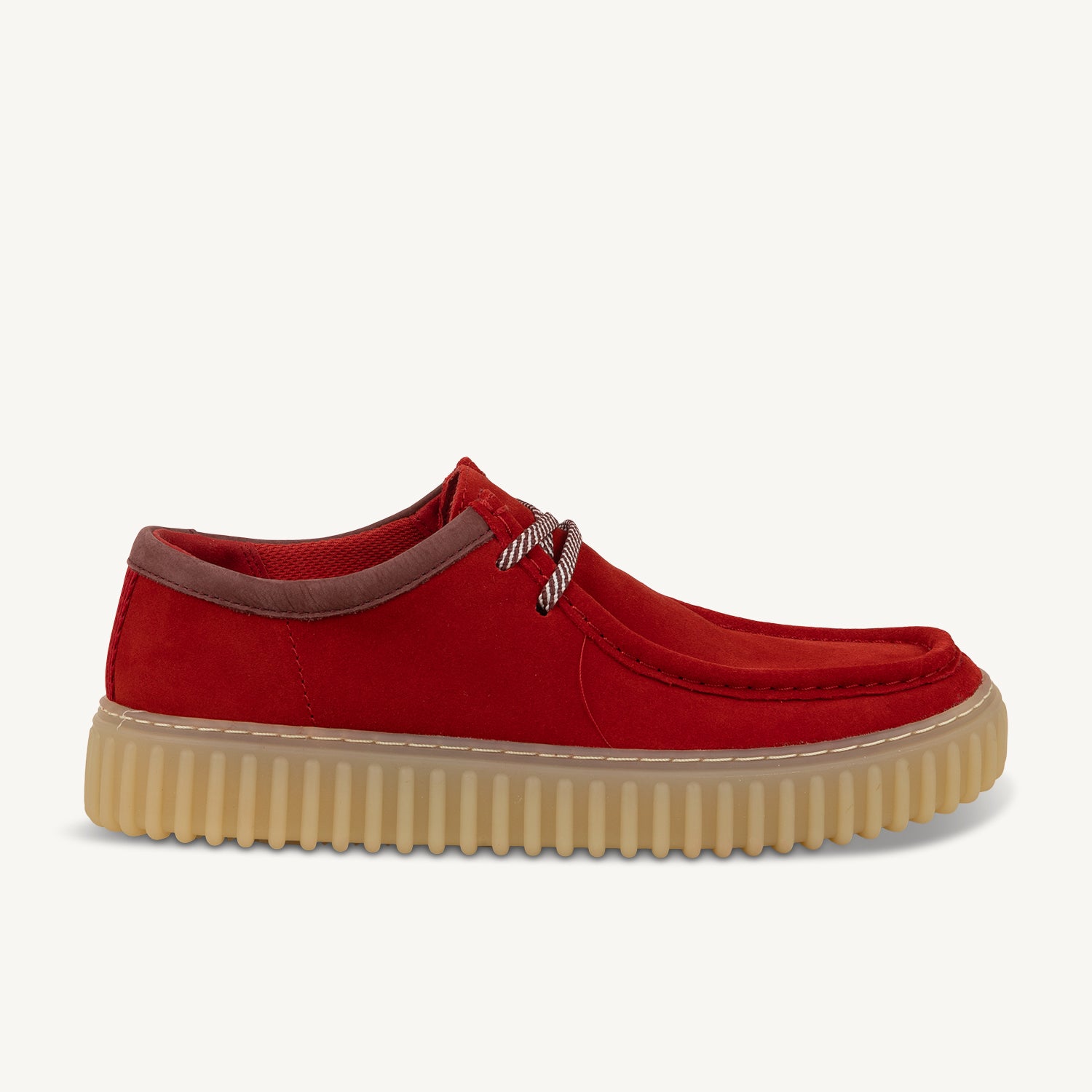 Derbies et Richelieus Homme CLARKS TORHILL LOW Rouge