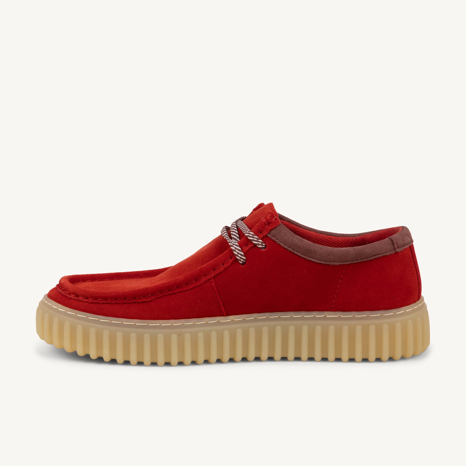 Derbies et Richelieus Homme CLARKS TORHILL LOW Rouge
