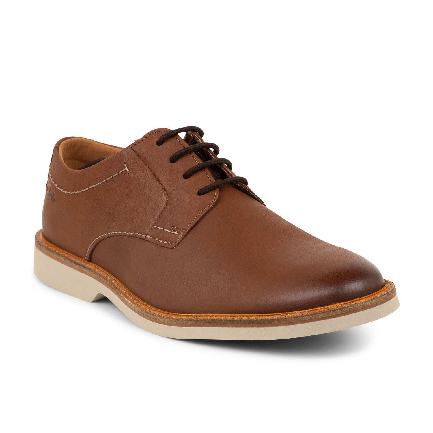 Derbies et Richelieus Homme CLARKS ATTICUS LT LACE Marron