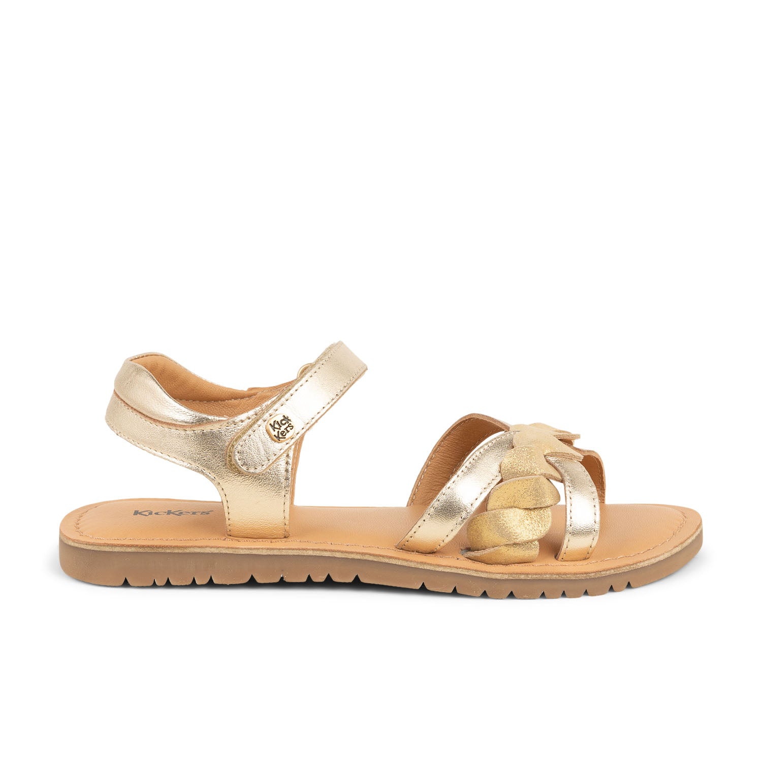 Sandales Enfant KICKERS BETTY Or/Bronze