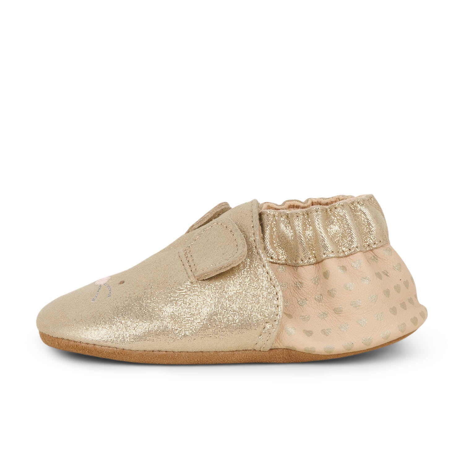 Chaussons Enfant ROBEEZ MOUSE Or/Bronze