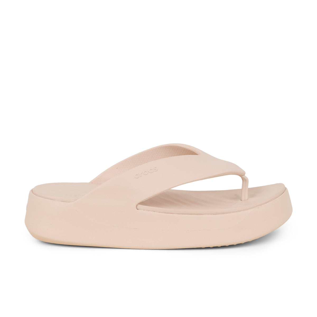 Tongs et crocs Femme CROCS GETAWAY PLATFORM FLIP Rose