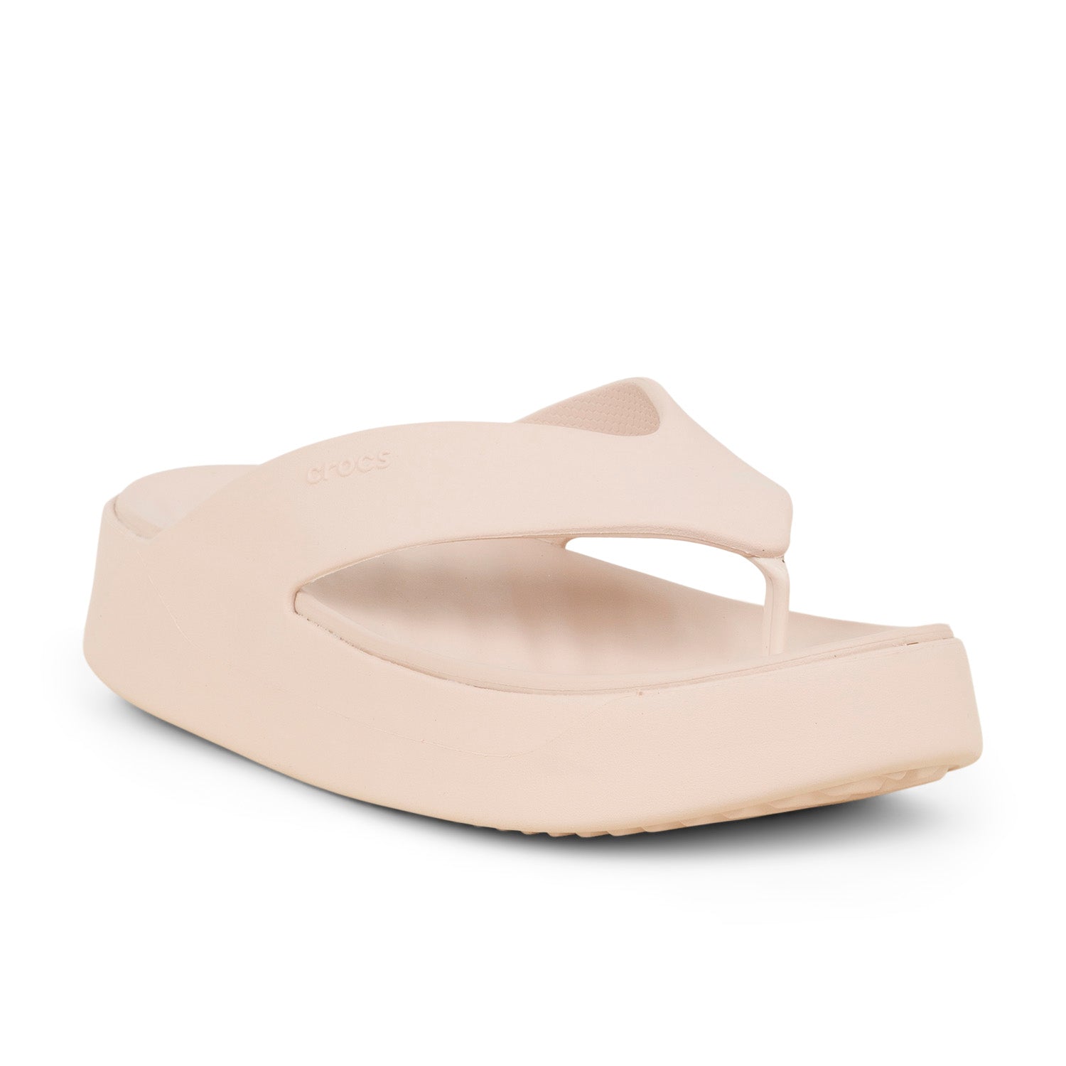 Tongs et crocs Femme CROCS GETAWAY PLATFORM FLIP Rose
