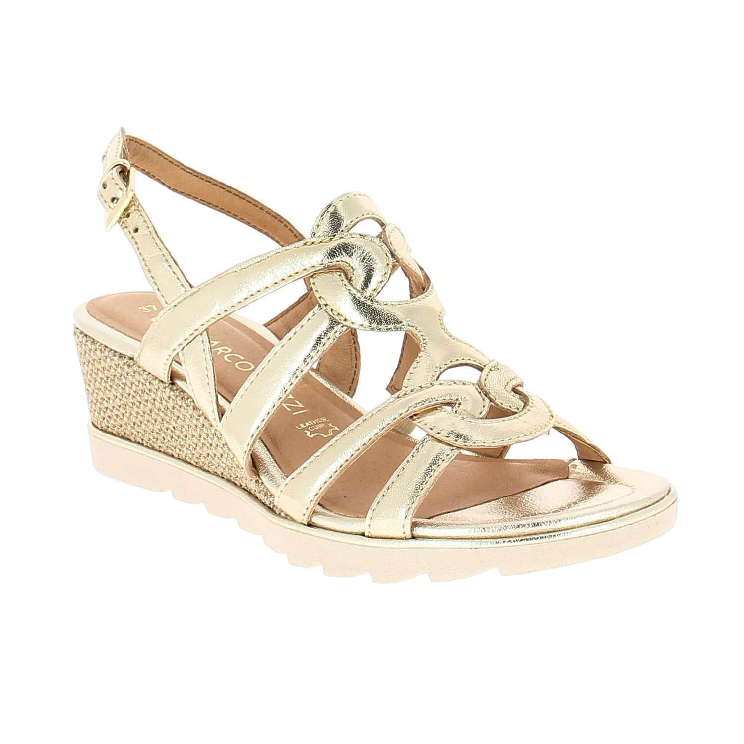 Sandales Femme MARCO TOZZI MARCIS Or/Bronze