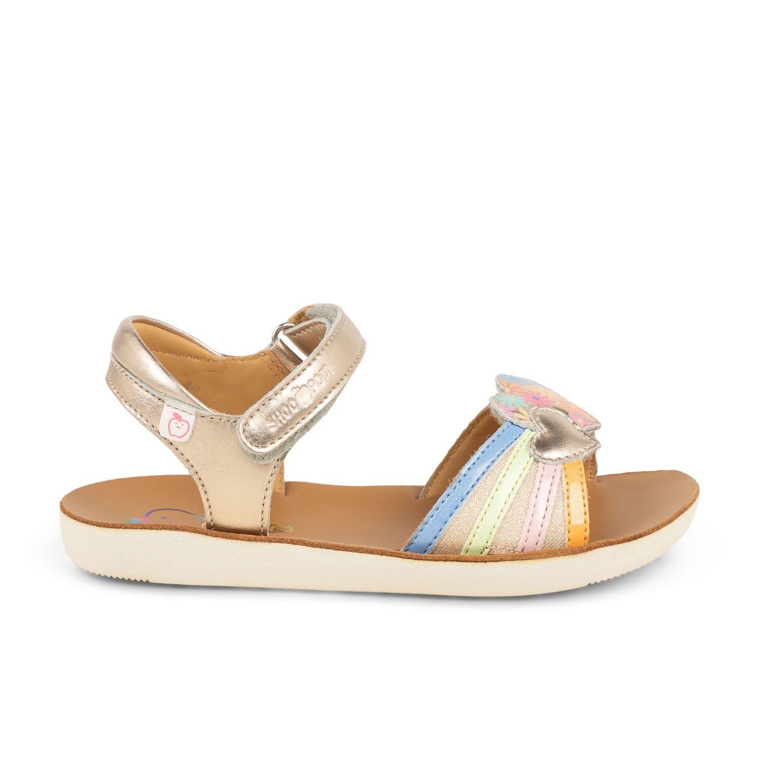 Sandales Enfant SHOO POM GOA HEART Multicolore