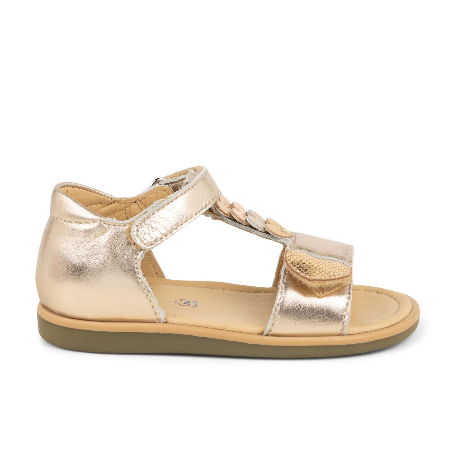 Sandales Enfant SHOO POM TITY XOXO Or/Bronze