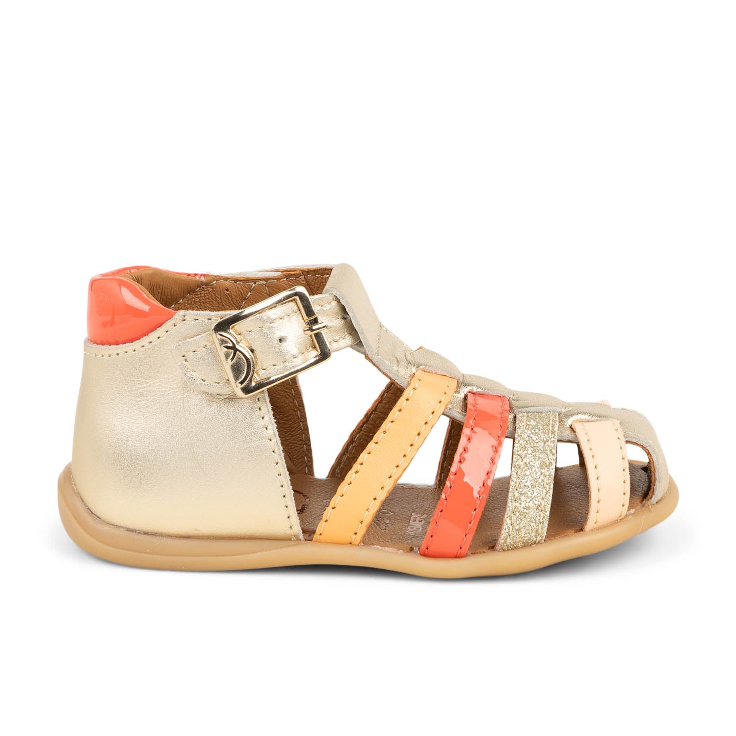 Sandales Enfant BELLAMY DAX Or/Bronze