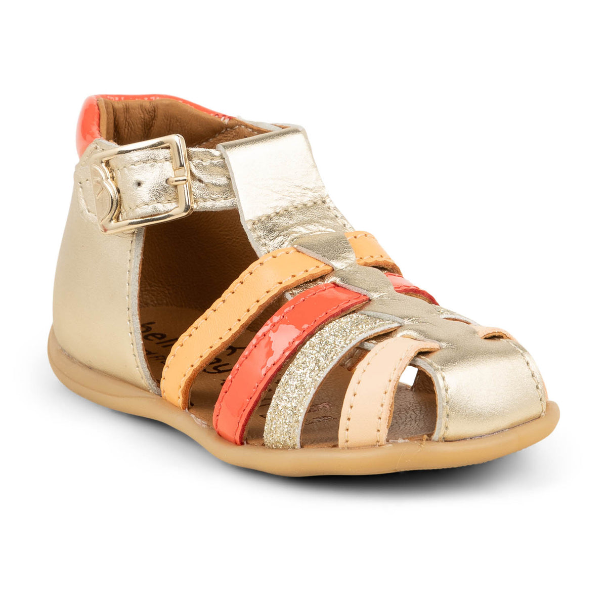 Sandales Enfant BELLAMY DAX Or/Bronze