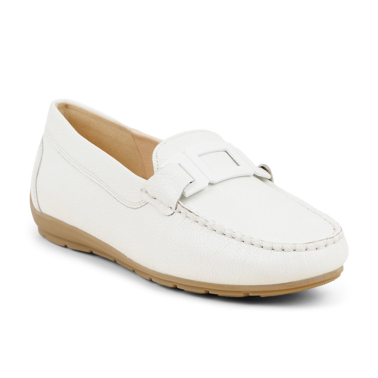 Mocassins Femme ARA ARAMOCCI Blanc