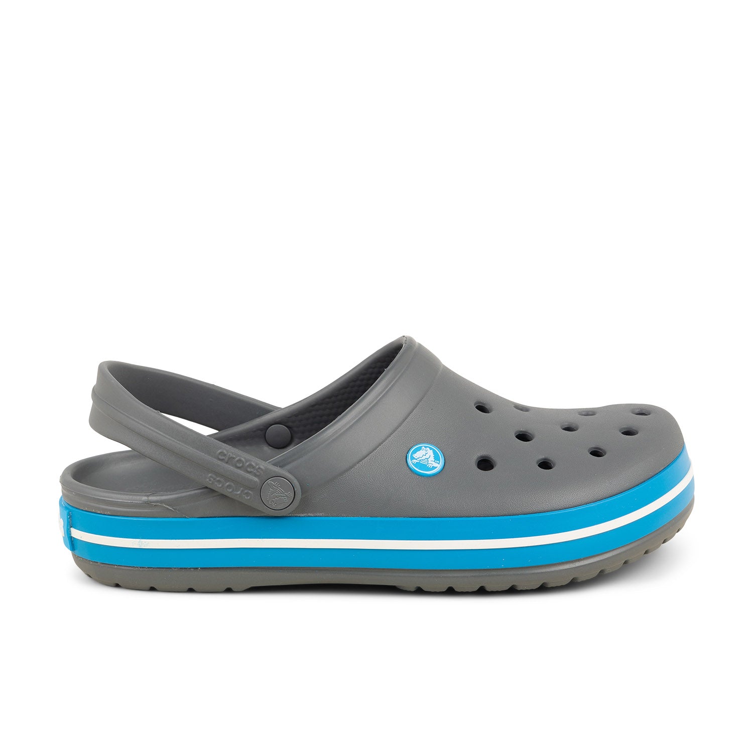 Tongs et Crocs Homme CROCS CROCBAND H Gris