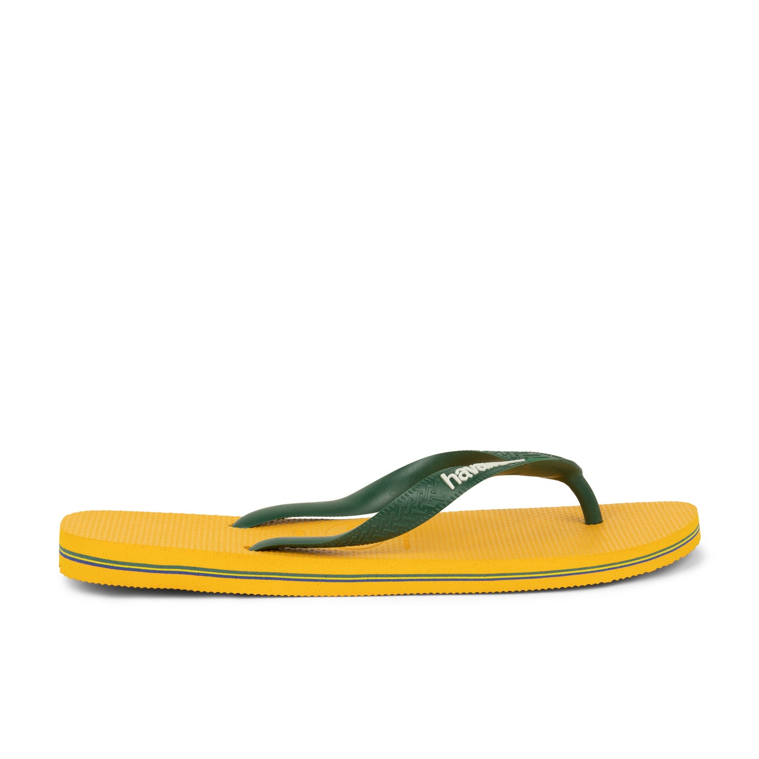 Tongs et Crocs Homme HAVAIANAS BRASIL LOGO H Jaune
