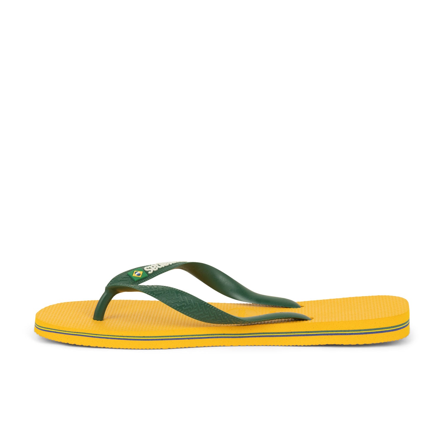 Tongs et Crocs Homme HAVAIANAS BRASIL LOGO H Jaune