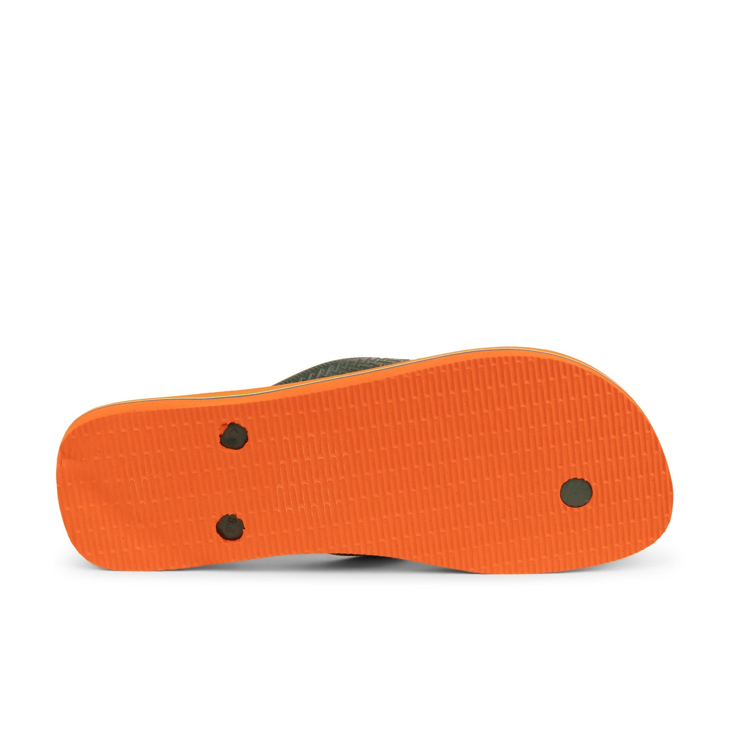 Tongs et Crocs Homme HAVAIANAS BRASIL LOGO H Orange