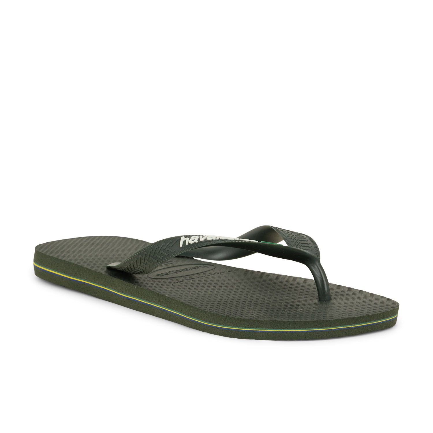Tongs et Crocs Homme HAVAIANAS BRASIL LOGO H Vert