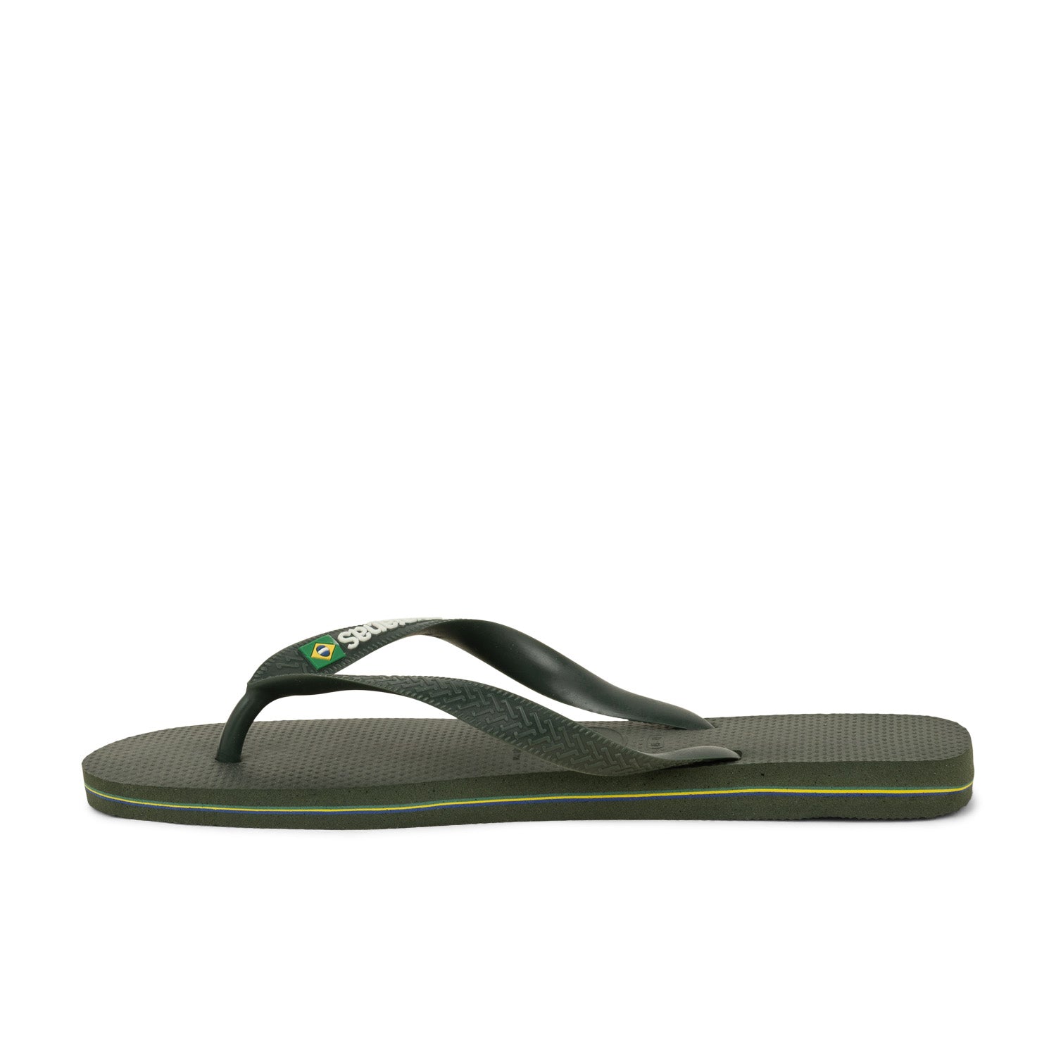 Tongs et Crocs Homme HAVAIANAS BRASIL LOGO H Vert