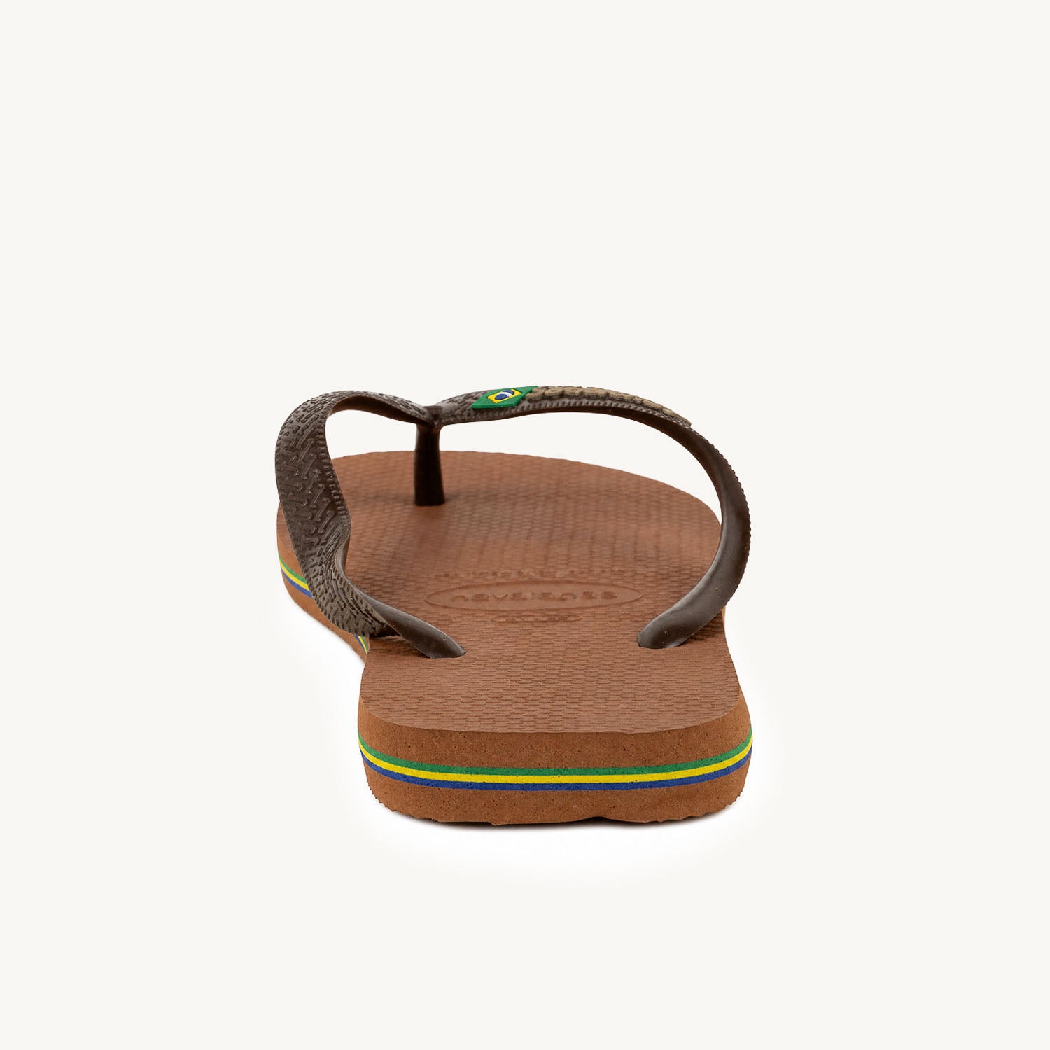 Tongs et Crocs Homme HAVAIANAS BRASIL LOGO H Marron