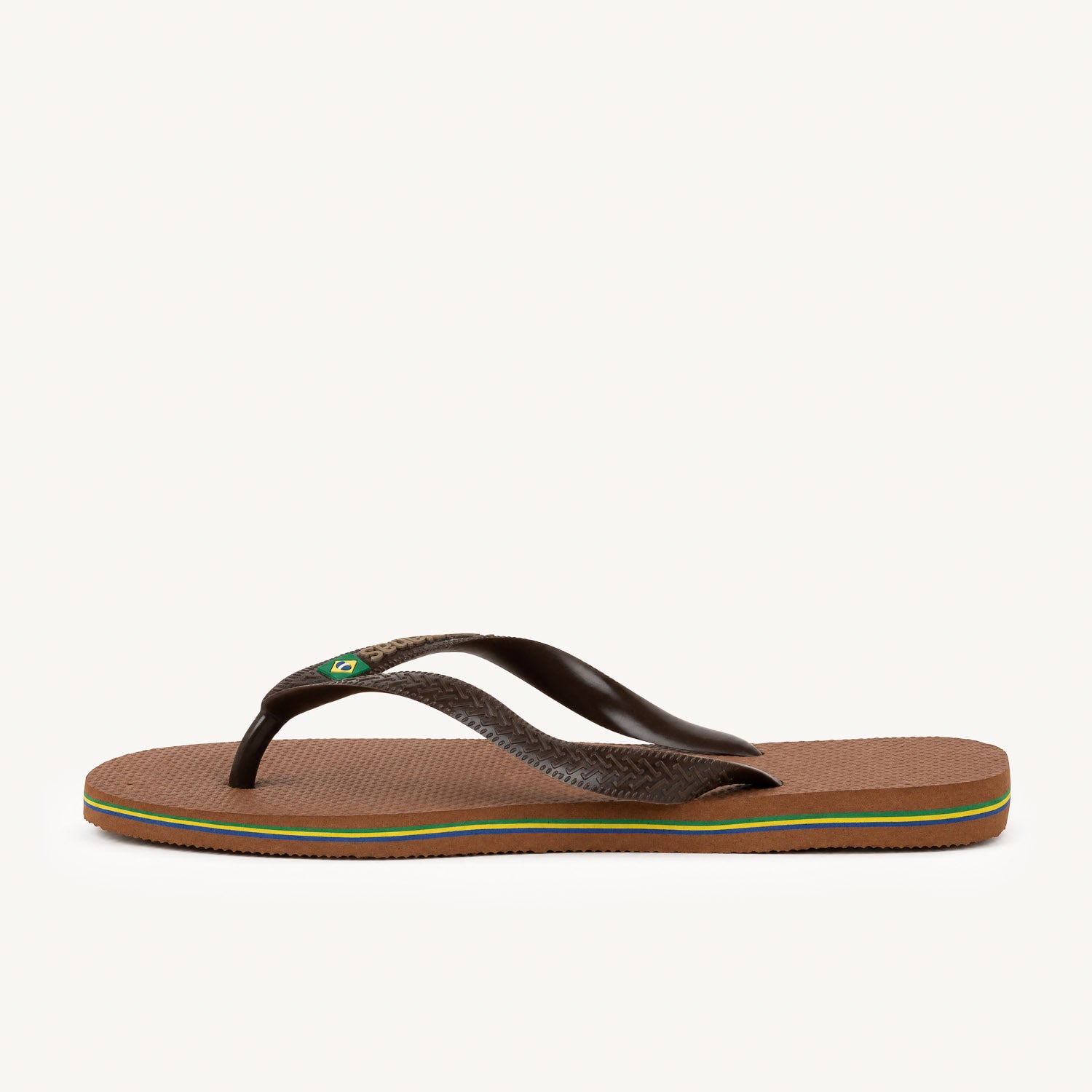 Tongs et Crocs Homme HAVAIANAS BRASIL LOGO H Marron