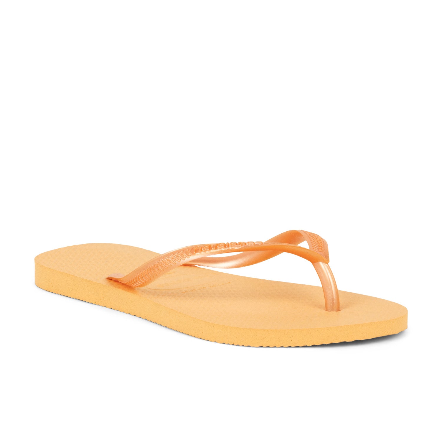 Tongs et crocs Femme HAVAIANAS SLIM F Orange