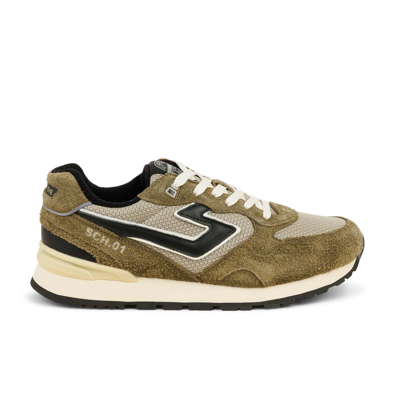 Baskets Homme SCHMOOVE CAPE CODE RUNNER Kaki