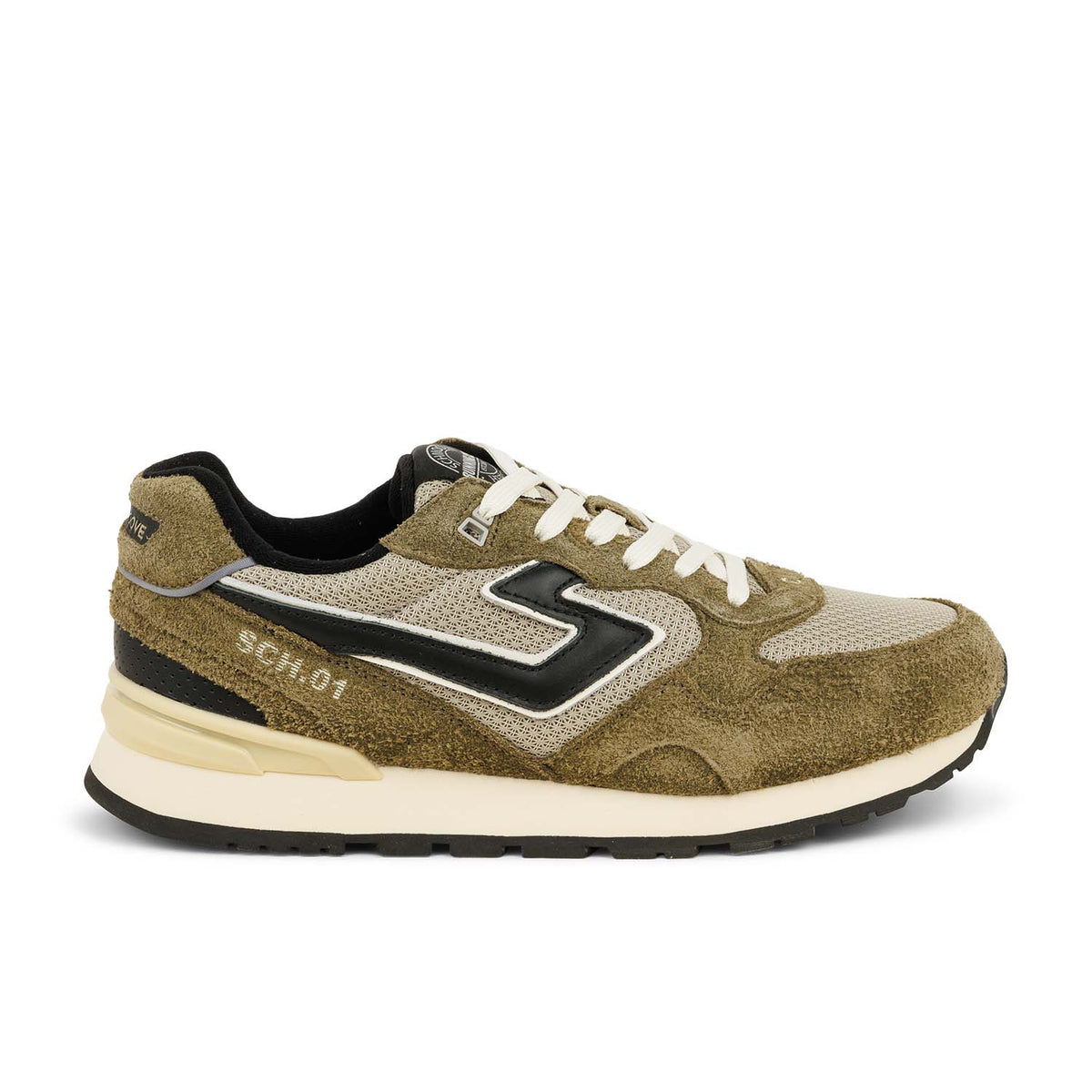 Baskets Homme SCHMOOVE CAPE CODE RUNNER Kaki