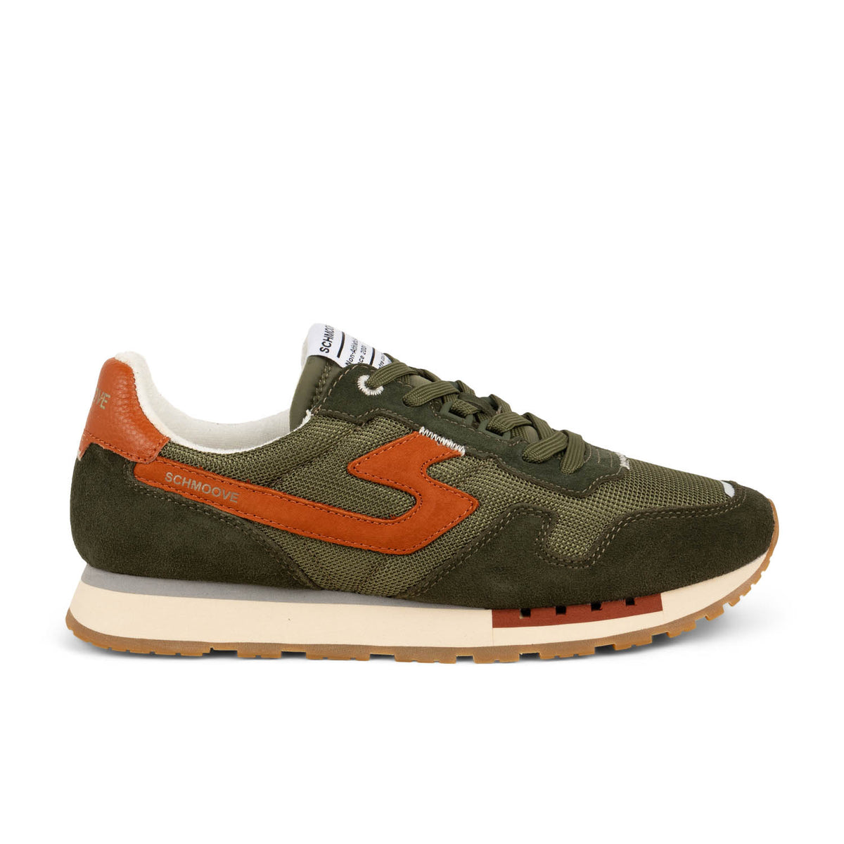 Baskets Homme SCHMOOVE ATHENE RUNNER Kaki