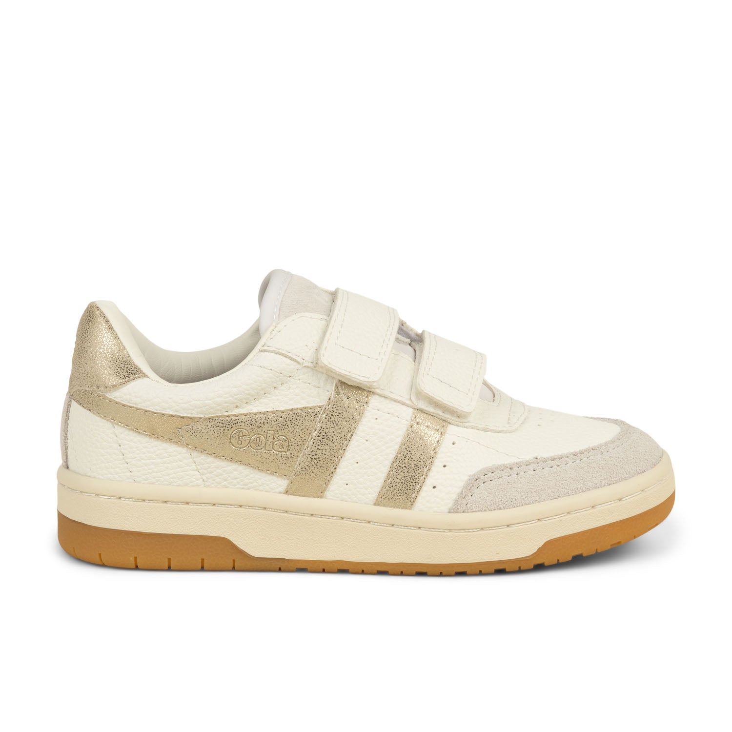 Sneakers Enfant GOLA FALCON MIRROR STRAP Blanc