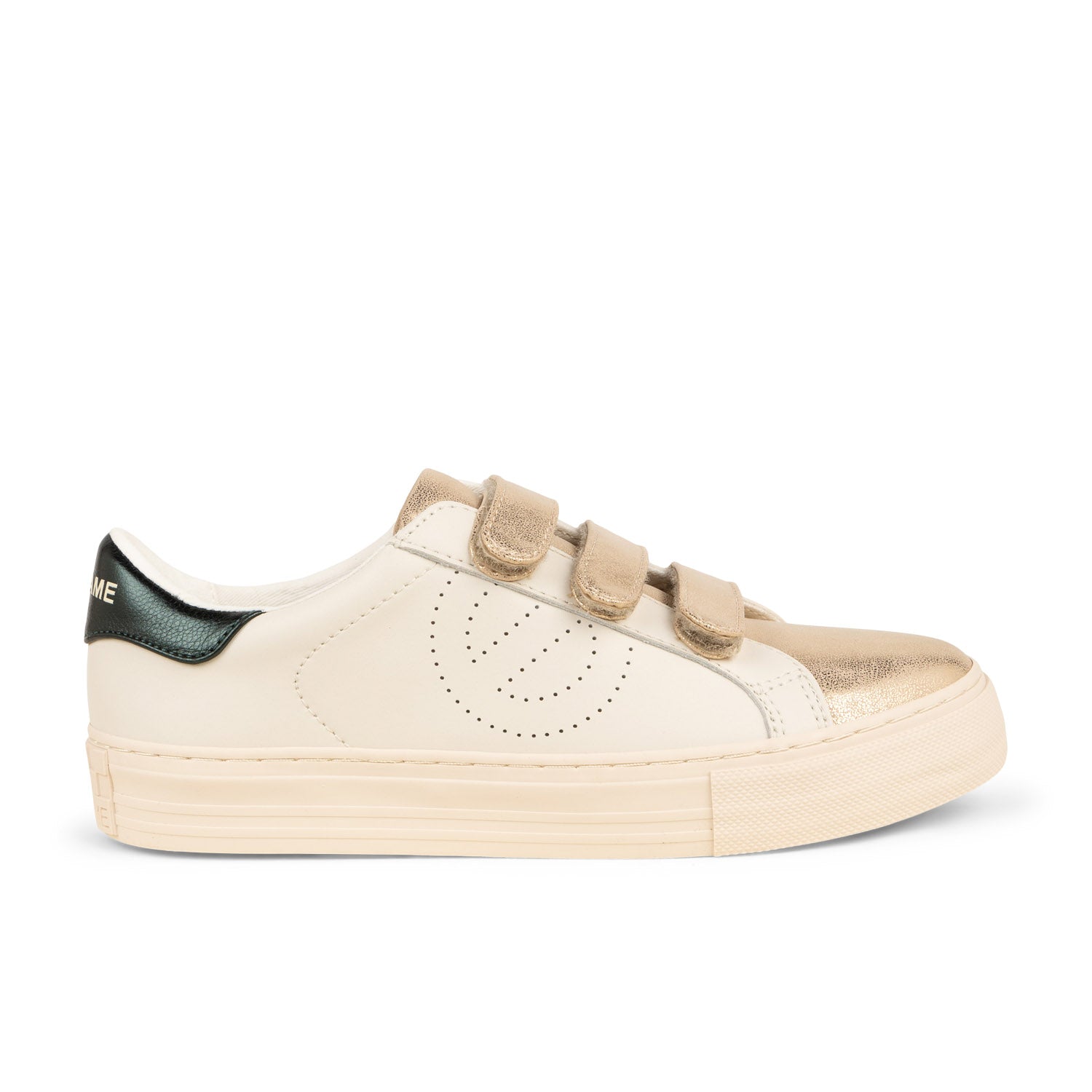 Baskets Femme NO NAME ARCADE STRAPS PERFO Beige