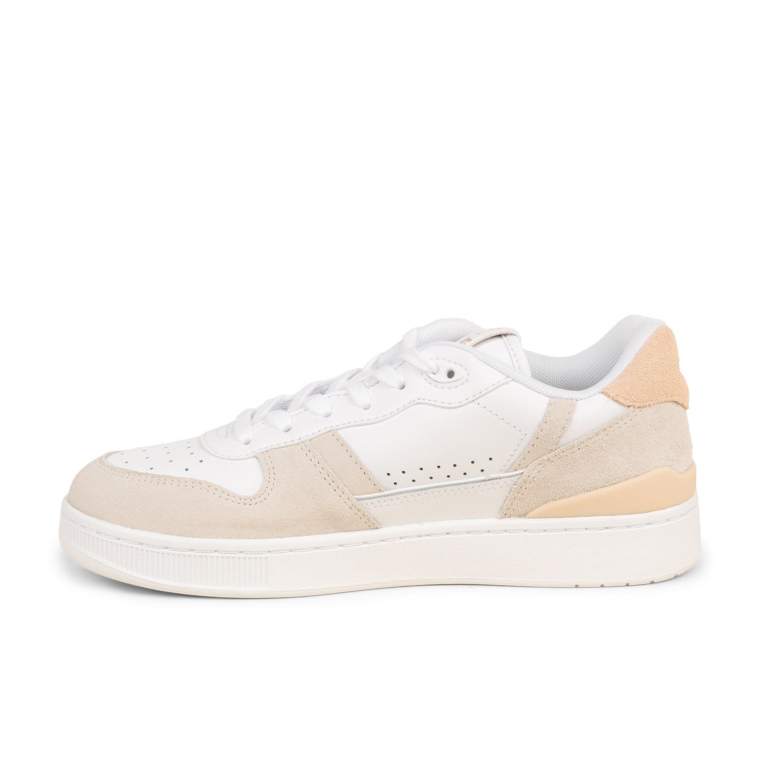 Baskets Femme LACOSTE T-CLIP SET Beige