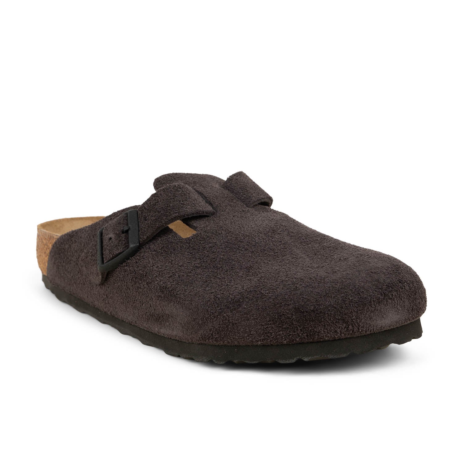 Chaussons Homme BIRKENSTOCK BOSTON SUEDE Marron