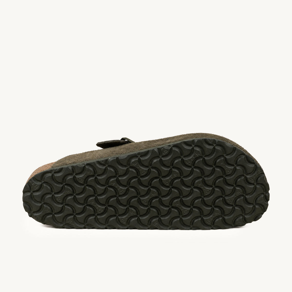 Sandales Homme BIRKENSTOCK BOSTON SUEDE Vert