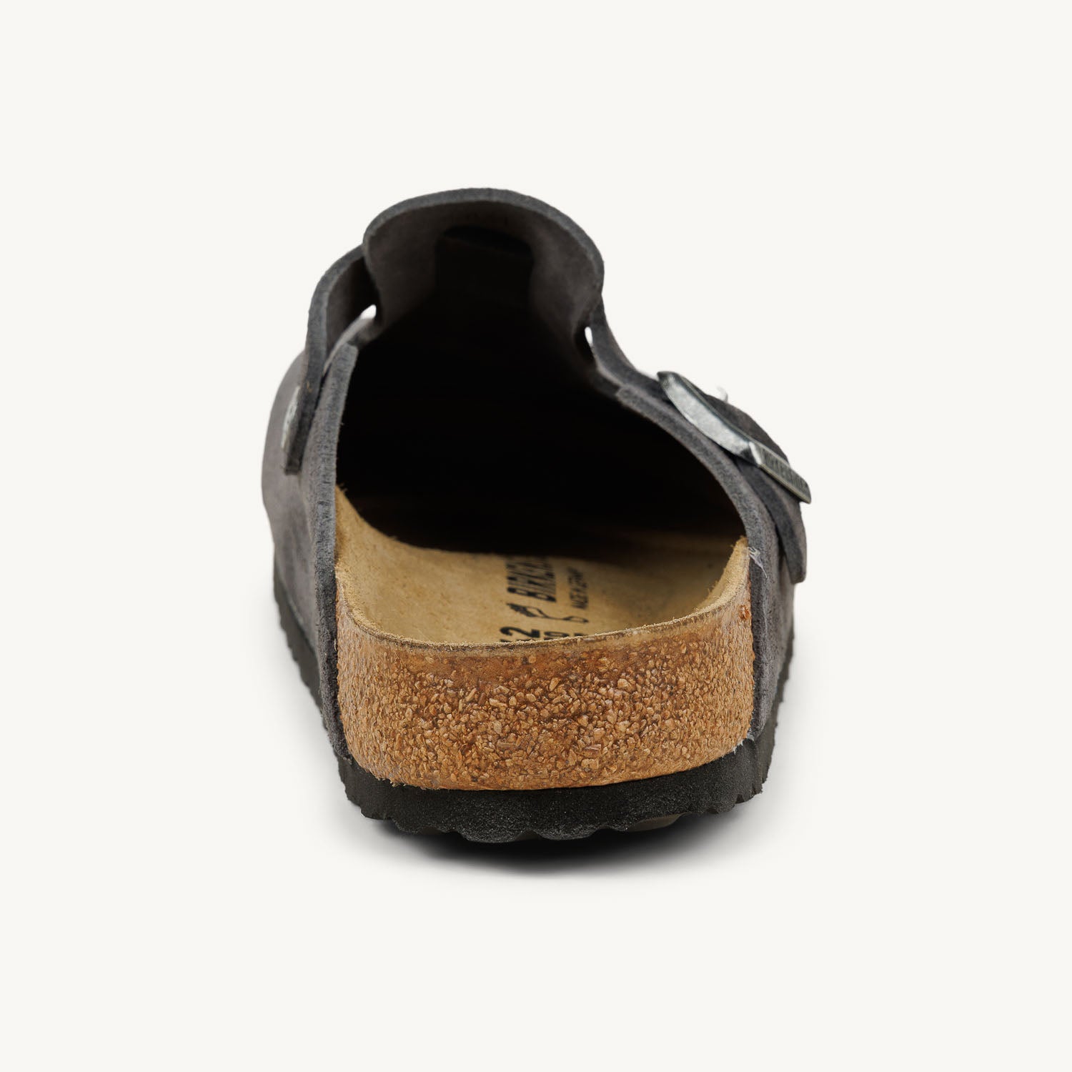Sandales Homme BIRKENSTOCK BOSTON SUEDE Gris