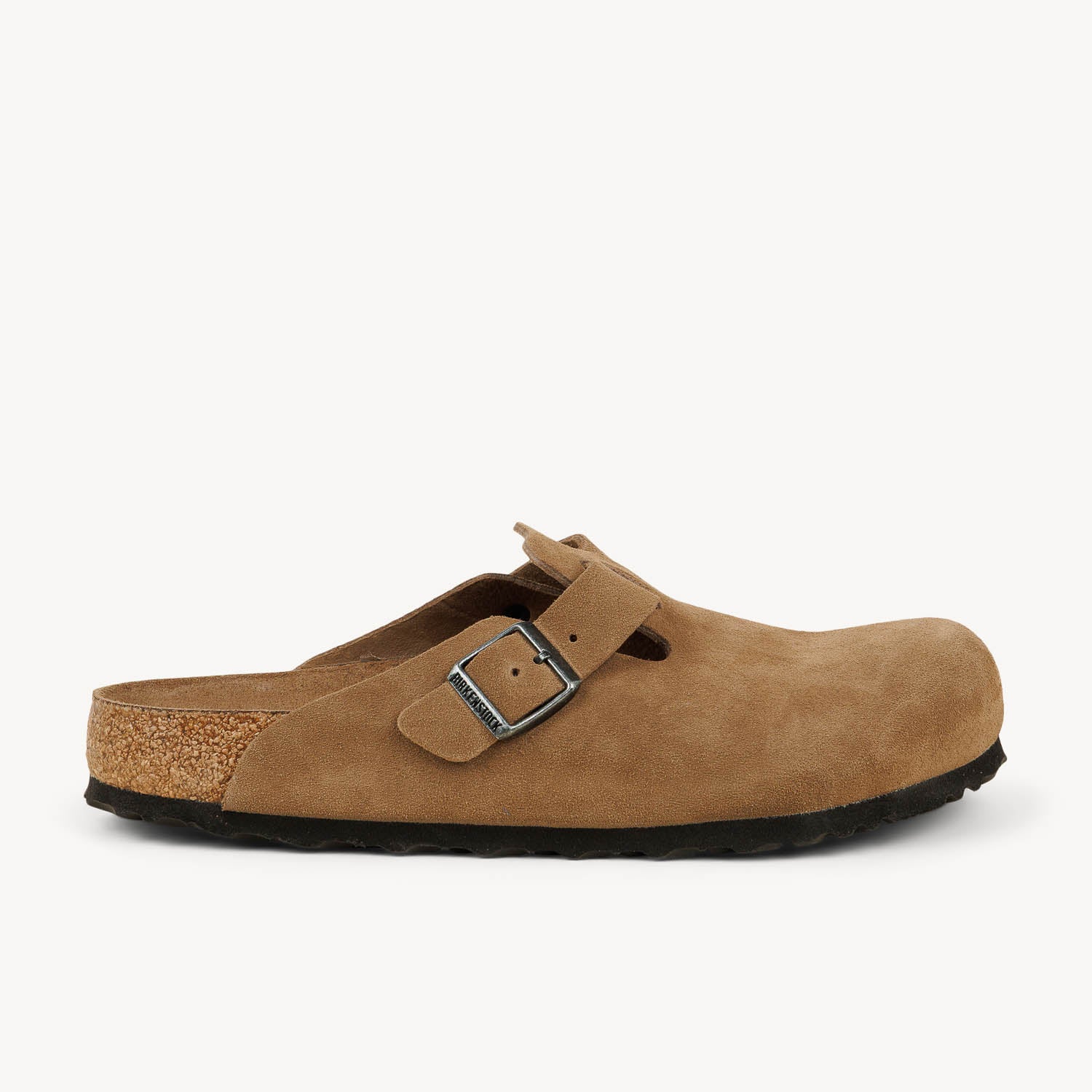 Sandales Homme BIRKENSTOCK BOSTON SUEDE Marron