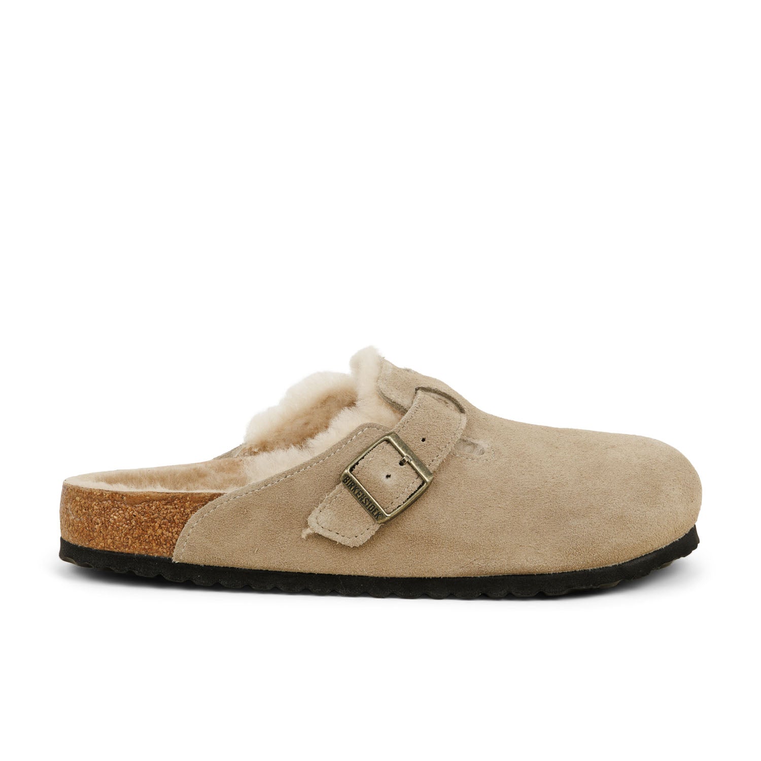 Chaussons Homme BIRKENSTOCK BOSTON SHERLING Beige