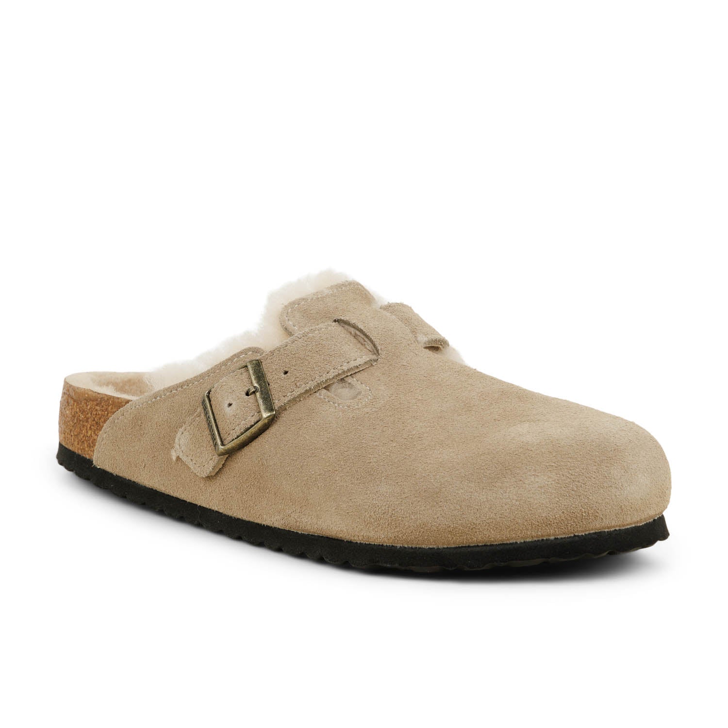 Chaussons Homme BIRKENSTOCK BOSTON SHERLING Beige