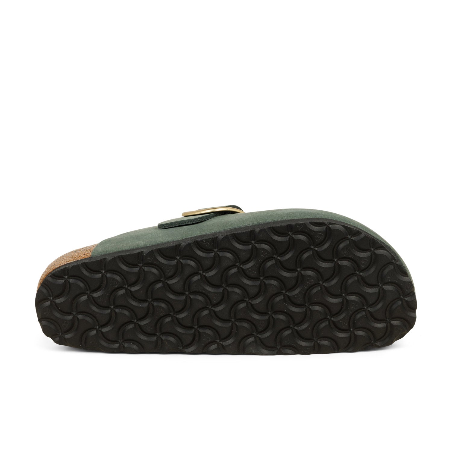 Mules Femme BIRKENSTOCK BOSTON BB NUBUCK Vert