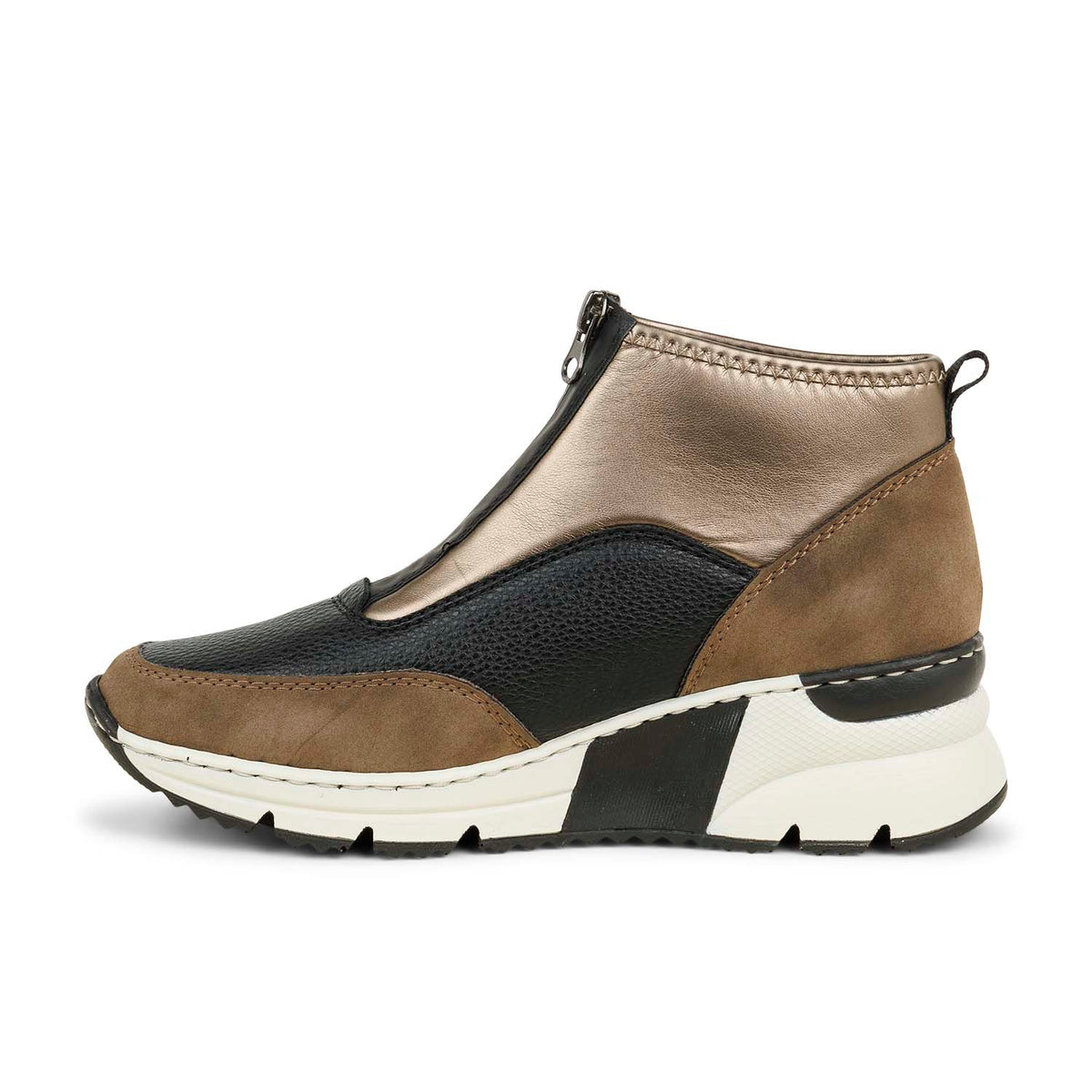 Boots et bottines Femme RIEKER N6352 - RIVVA Noir