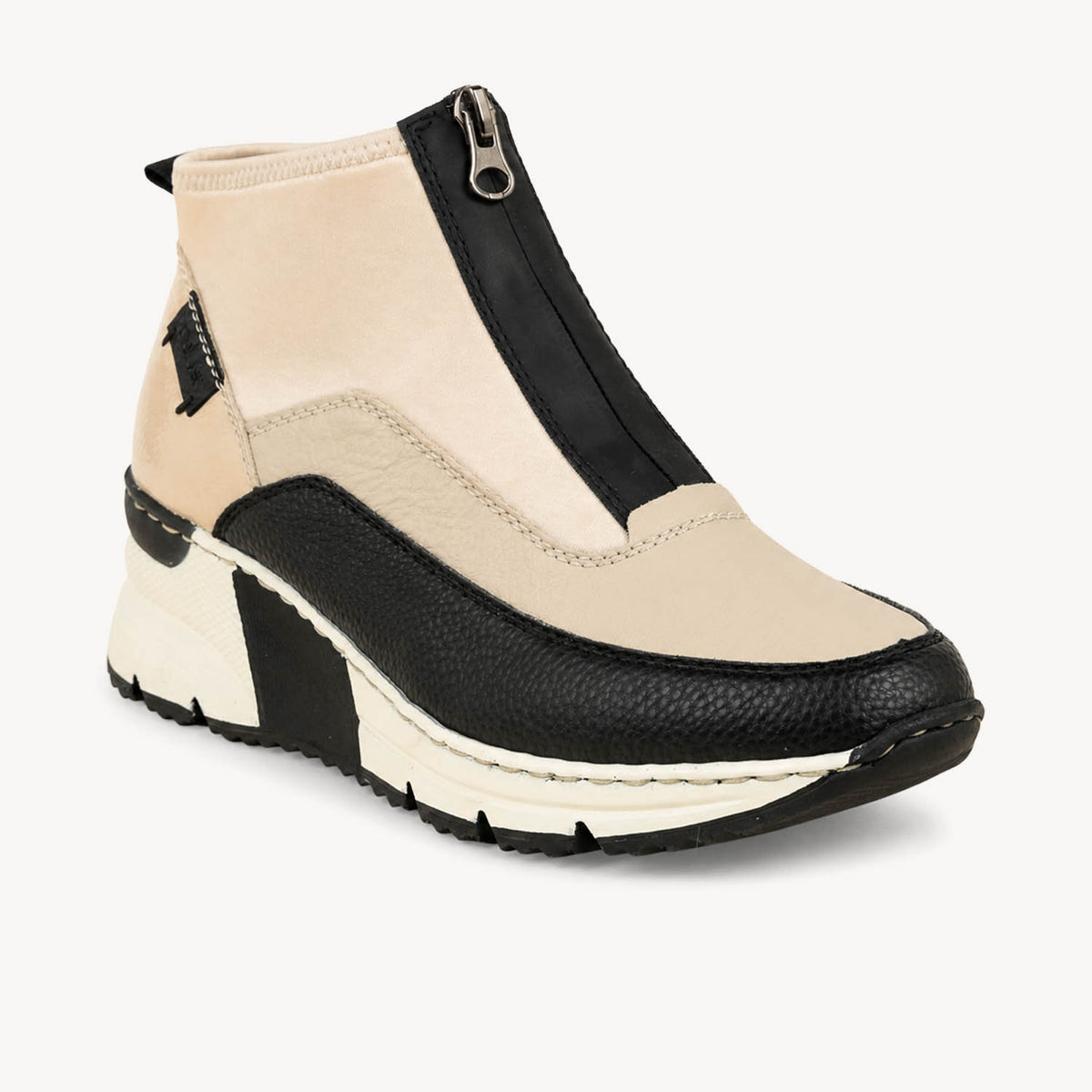 Boots et bottines Femme RIEKER N6352 - RIVVA Beige